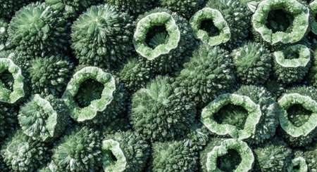 Abstract Illuminated Nature and Texture Background