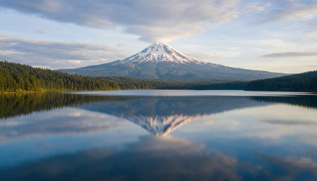 Background of natural landscape