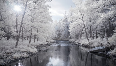 Background of Scenic Landscape