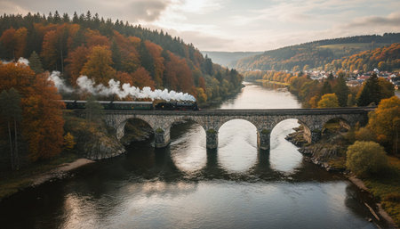 Background of Scenic Landscape