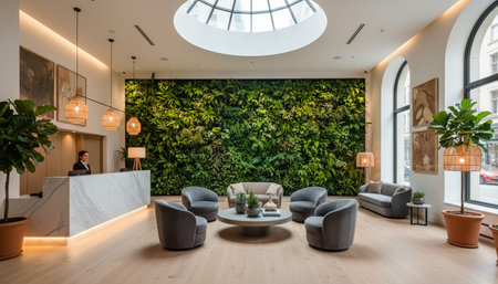 Home Interior Living Space Background
