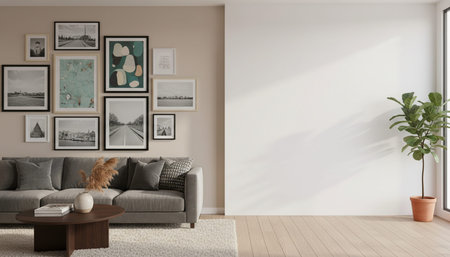 Indoor Space Background Image
