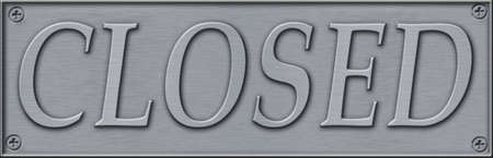 Metal billboardの写真素材