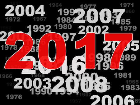 The beginning of New Yearの写真素材