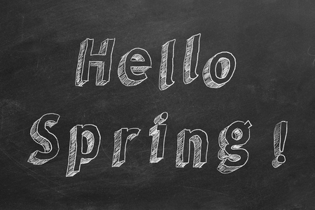 Hello Spring!の写真素材