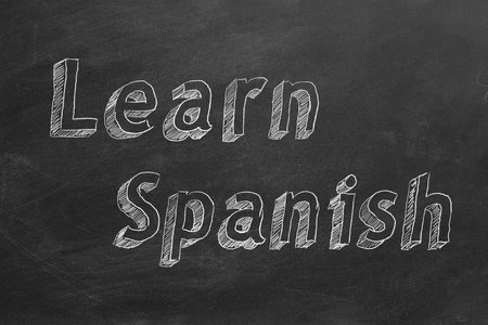Learn spanishの写真素材