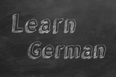 Learn germanの写真素材