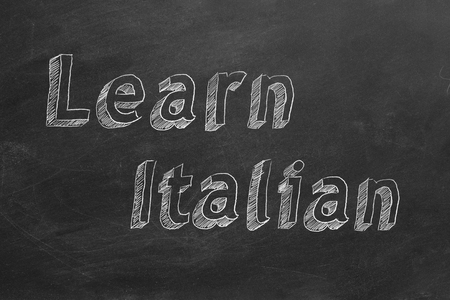 Learn Italianの写真素材