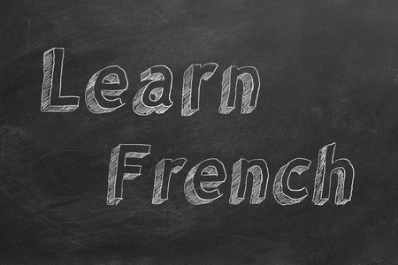 Learn frenchの写真素材