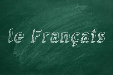 French learning conceptの写真素材