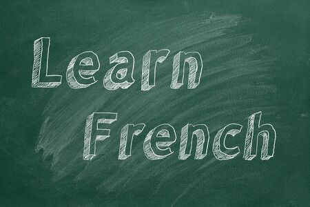 Learn frenchの写真素材