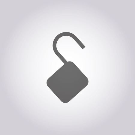 illustration of modern icon lockのイラスト素材