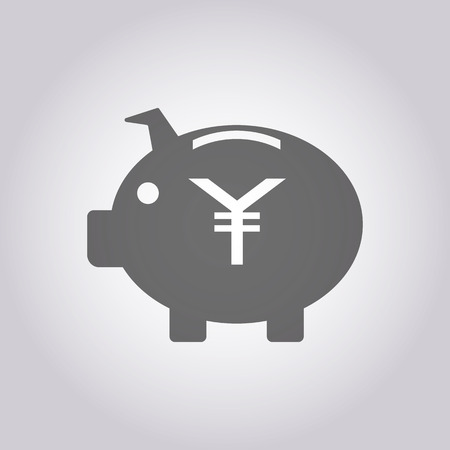 illustration of modern icon currencyのイラスト素材