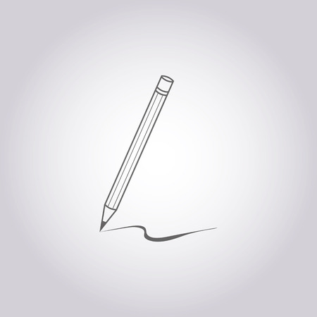 illustration of modern icon penのイラスト素材