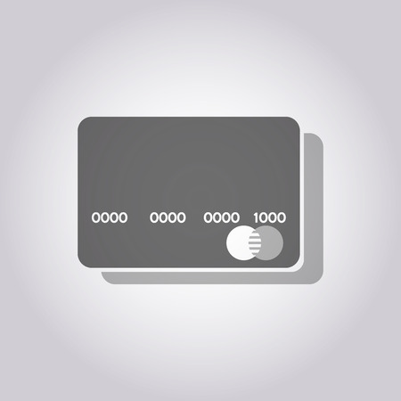 illustration of modern icon cardのイラスト素材