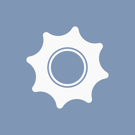 illustration of modern icon bike cassettesのイラスト素材