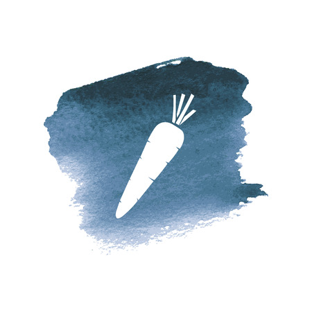vector illustration of modern icon carrotsのイラスト素材