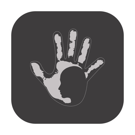 vector illustration of modern icon handmadeのイラスト素材