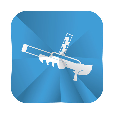 vector illustration of modern icon toy gunのイラスト素材