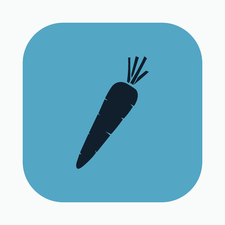 vector illustration of modern icon carrotsのイラスト素材