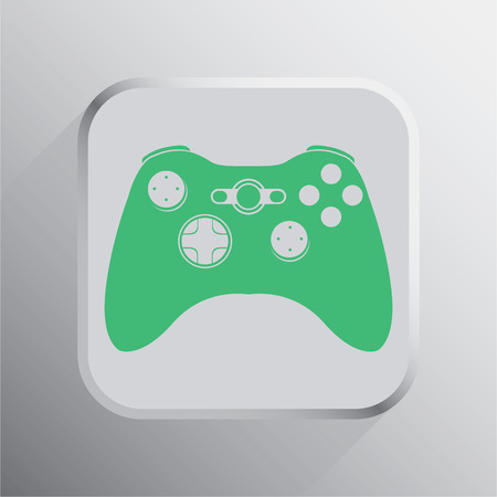 vector illustration of modern icon joystickのイラスト素材