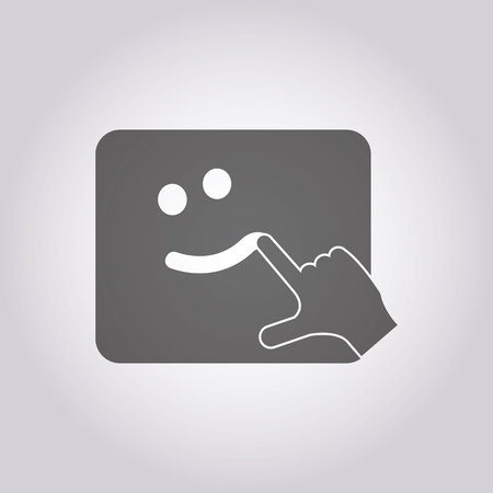 vector illustration of modern icon handmadeのイラスト素材