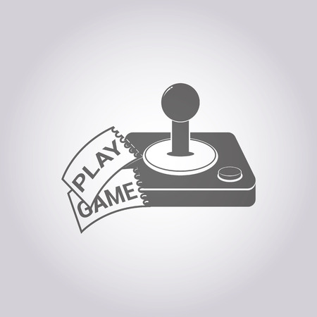 vector illustration of modern icon joystickのイラスト素材