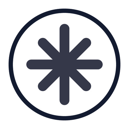 vector illustration of modern icon freezingのイラスト素材