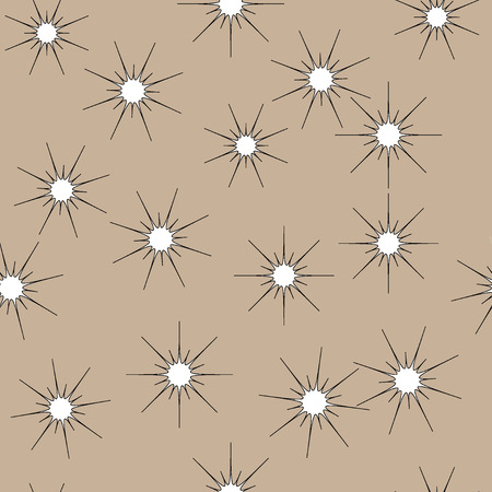 Star seamless pattern. Fashion graphic background design. Modern stylish abstract texture.Colorful template for prints, textiles, wrapping, wallpaper, website etc. VECTOR illustrationのイラスト素材
