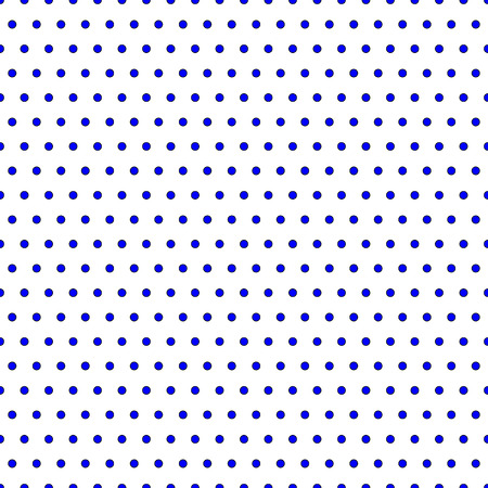 Polka dot blue  seamless pattern. Fashion graphic background design. Modern stylish abstract...