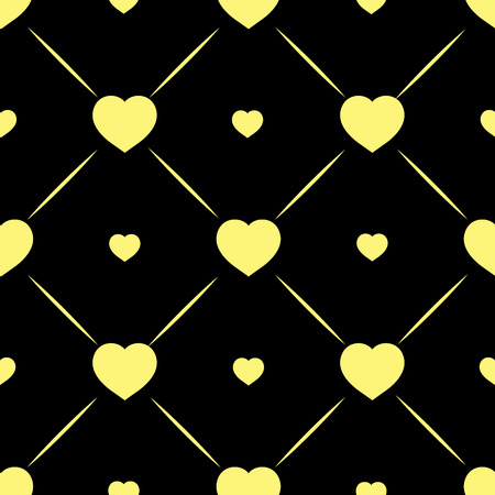 Heart seamless pattern. Fashion graphic background design. Abstract texture. Colorful template for prints, textiles, wrapping, wallpaper, website etc. Vector illustrationのイラスト素材