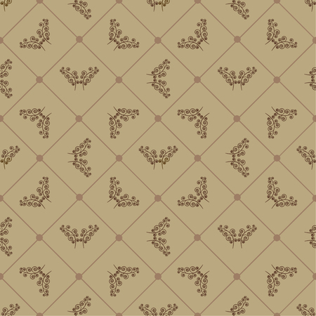 Twig seamless pattern. Fashion graphic background design. Modern stylish abstract texture. Colorful template for prints, textiles, wrapping, wallpaper, website etc. Vector illustrationのイラスト素材