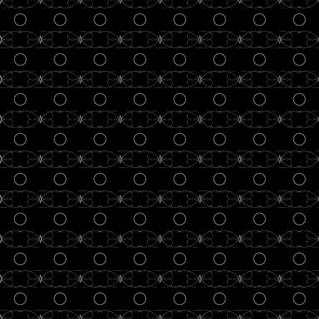 Abstract seamless pattern. Fashion graphic background design. Modern stylish abstract texture. Monochrome template for prints, textiles, wrapping, wallpaper, website etc. Vector illustrationのイラスト素材