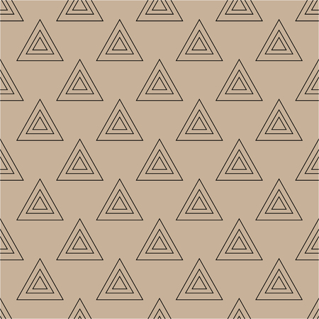 Brown seamless pattern. Fashion graphic background design. Modern stylish abstract colorful texture. Template for prints, textiles, wrapping, wallpaper, website etc. Vector illustrationのイラスト素材