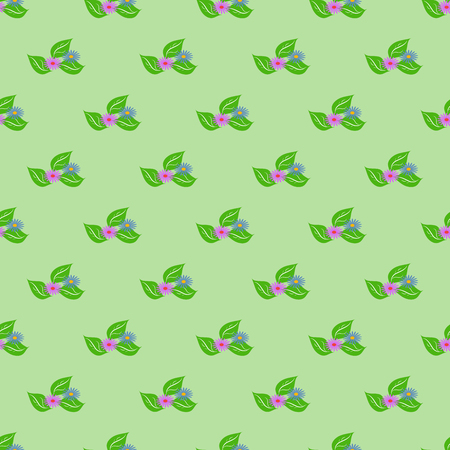 Flower seamless pattern. Fashion graphic background. Modern stylish abstract texture. Colorful template for prints, textiles, wrapping, wallpaper, website etc. Design element Vector illustrationのイラスト素材