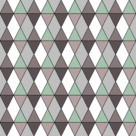 Rhombus seamless pattern. Fashion graphic background design. Modern stylish abstract texture. Colorful template for prints, textiles, wrapping, wallpaper, website etc. Vector illustrationのイラスト素材