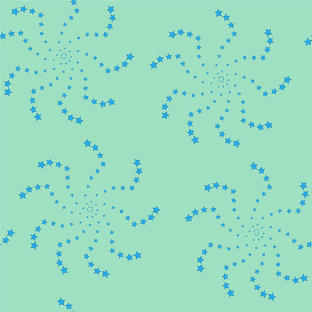 Star seamless pattern. Fashion graphic background design. Modern stylish abstract texture. Colorful template for prints, textiles, wrapping, wallpaper, website. Design element. Vector illustrationのイラスト素材