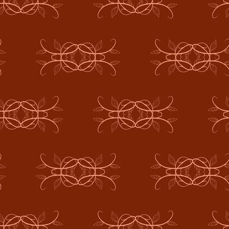 Abstract beige seamless pattern. Fashion graphic background design. Modern stylish abstract texture. Colorful template for prints, textiles, wrapping, wallpaper, website etc. Vector illustrationのイラスト素材