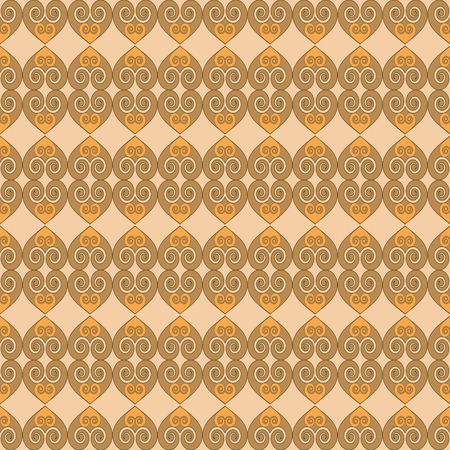 Abstract color seamless pattern. Fashion graphic background design. Modern stylish abstract texture. Colorful template for prints, textiles, wrapping, wallpaper, website etc. Vector illustrationのイラスト素材