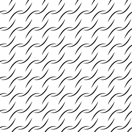 Wavy line seamless pattern. Fashion graphic background design. Modern stylish abstract texture.のイラスト素材