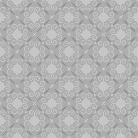 Abstract seamless pattern. Fashion graphic background design. Modern stylish abstract texture. Design monochrome template for prints, textile, wrapping, wallpaper, website. Vector illustrationのイラスト素材