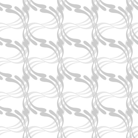 Gray abstract seamless pattern. Fashion graphic background design. Modern stylish abstract texture. Monochrome template for prints, textiles, wrapping, wallpaper, website. Vector illustrationのイラスト素材