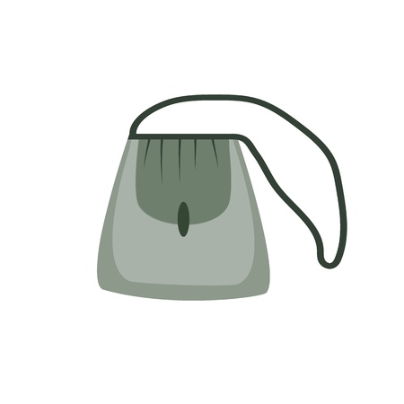 Stylish womens handbags - tote, shopper, hobo, bucket, satchel and pouch bags. Trendy leather accessories of different types isolated on white background. Colorful vector illustrationのイラスト素材