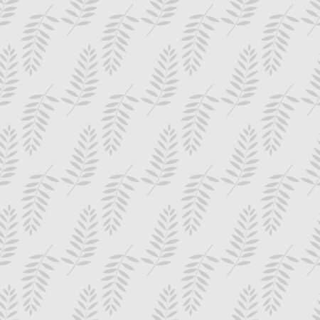 Leaf black seamless pattern. Fashion graphic background design. Modern stylish abstract texture. Design monochrome template for prints, textiles, wrapping, wallpaper, website. Vector illustrationのイラスト素材
