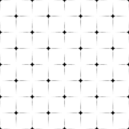 Geometric ornamental seamless pattern. Abstract background design. Modern stylish abstract texture. Monochrome template for prints, textiles, wrapping, wallpaper, website, etc. Vector illustrationのイラスト素材