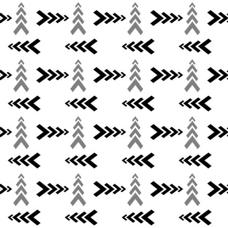 Abstract background design. Geometric seamless pattern. Modern stylish abstract texture. Monochrome template for prints, textiles, wrapping, wallpaper, website, etc. Vector illustrationのイラスト素材