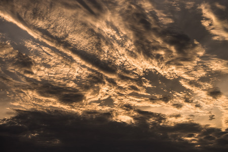 dramatic cloud sky sunset