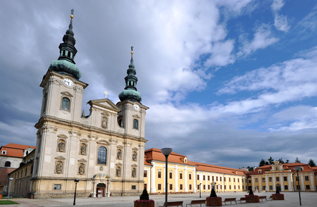 Cathedral in Velehrad southern Moravia, Czech Republicの写真素材