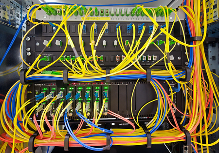 Network server room routers