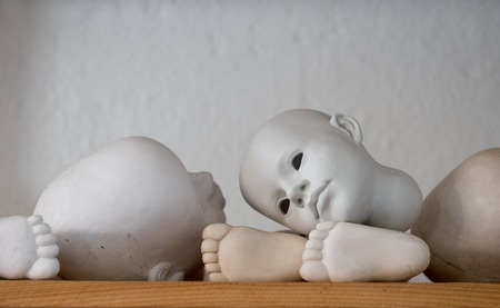 Doll body partsの写真素材